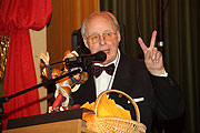 Max Spiegl bei seiner Dankesrede (Foto: Martin Schmitz)